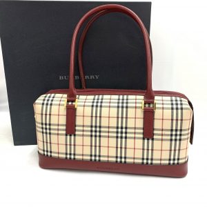 BURBERRY ノバチェック柄 ハンドバッグ