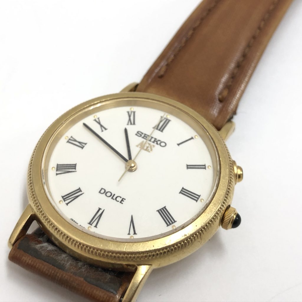 格安特売μS1 腕時計 SEIKO セイコー DoLce ドルチェ 8N40-6050 ST.STEEL +18KT ドルチェ