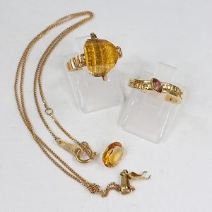 K18 アクセサリーまとめ