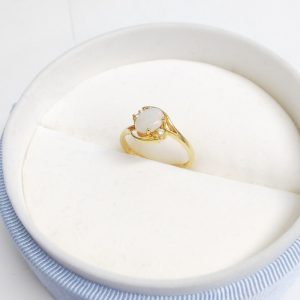 オパールK18リング