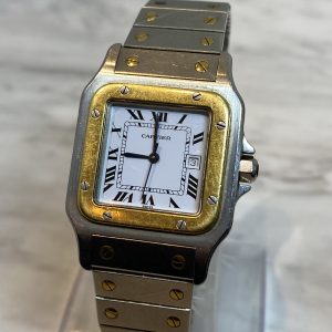 カルティエ 自動巻き サントス スクエア