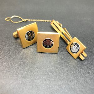 K18 カフス タイピンセット