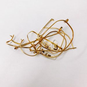 K18 メガネフレーム