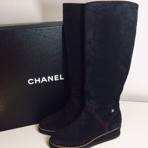 CHANEL ロングブーツ 35 G31295