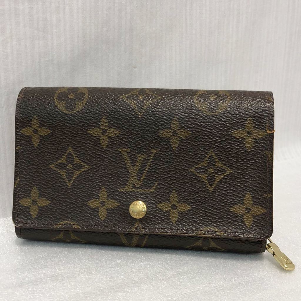 LOUIS VUITTON ルイヴィトン モノグラム ポルトモネ・ビエ・トレゾール