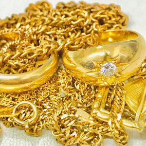 K18 K24 金 リング ネックレス インゴット メレダイヤまとめ