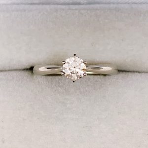 Pt950 ダイヤモンド0.347ct付リング