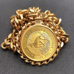 1/2oz金貨・K18喜平ネックレス