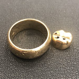 K18リング・金歯