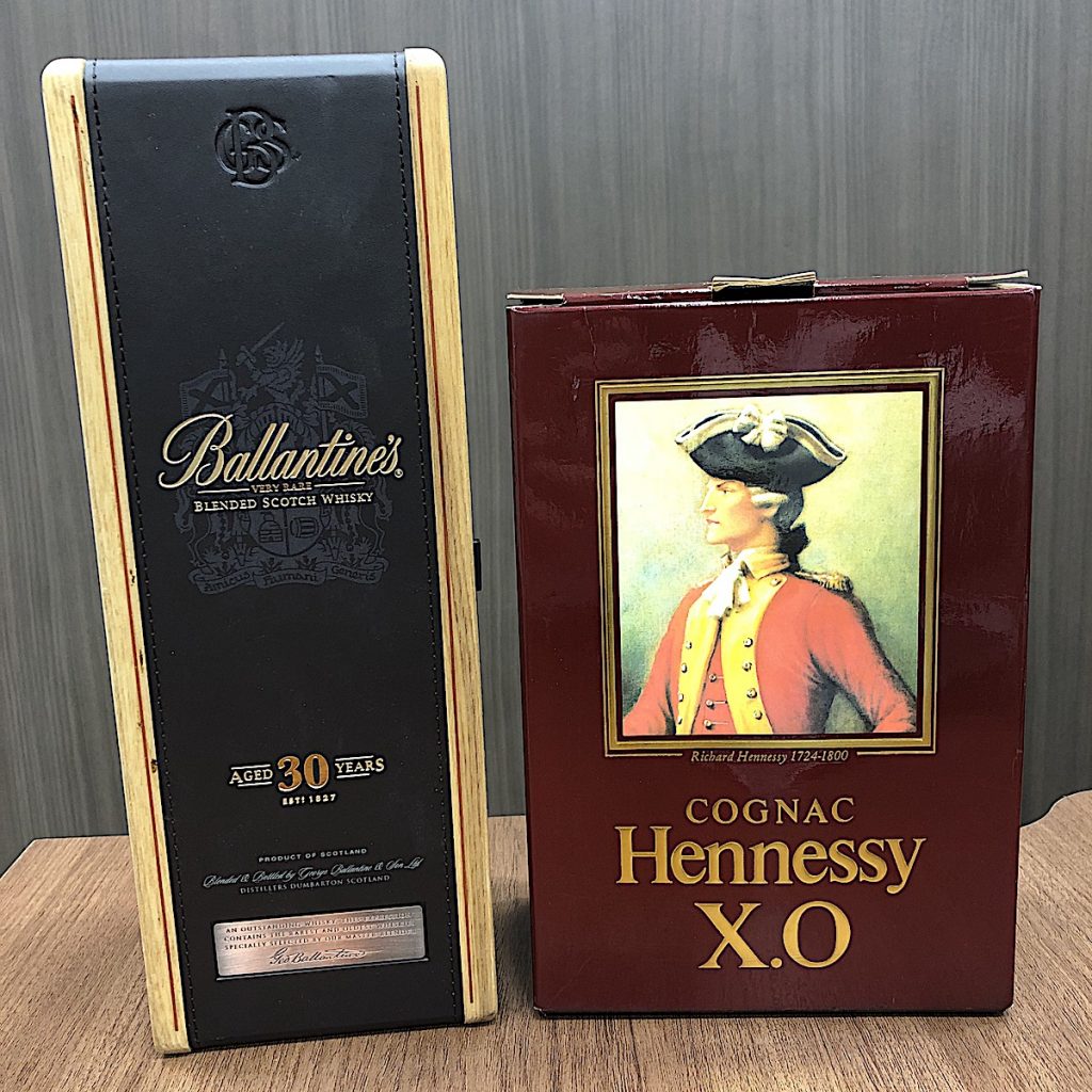 Hennessy XO・バランタイン30年