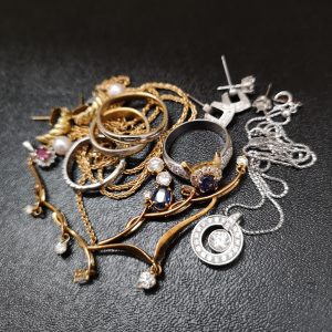 ジュエリーまとめ ネックレス リング 貴金属 金 K18 Pt900 Pt850 アクセサリー