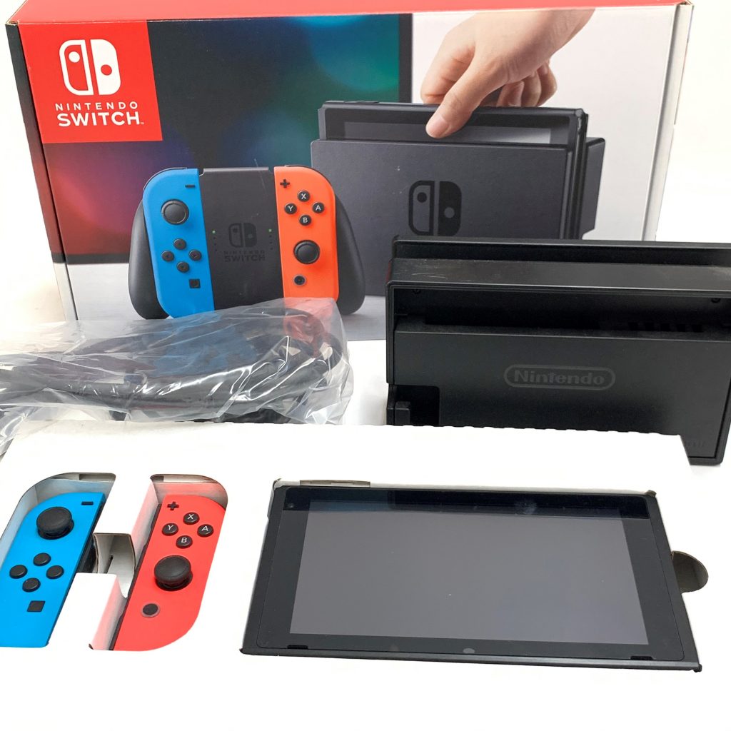 新品任天堂スイッチ本体switch未開封3000円クーポン付きネオンカラーの