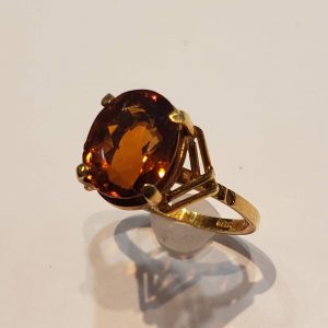K18シトリンリング