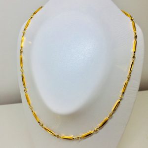 K18 デザインネックレス