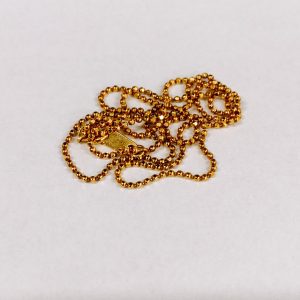 K18 ボールチェーン ネックレス