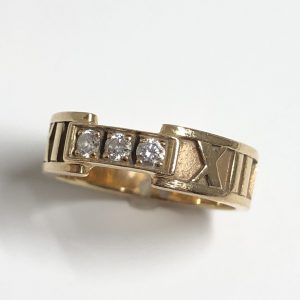 ティファニー アトラスリング750 9号