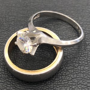 k18/Pt900リング・Pt900リング