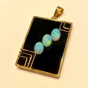 K18トップオパール