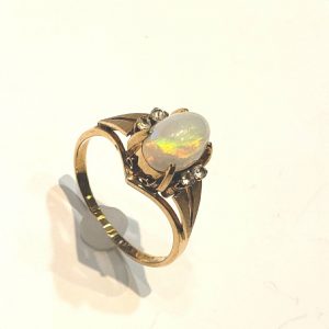 Pt900 オパールリング