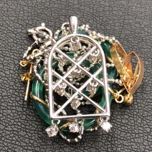 K18WGネックレス・K18ピアス