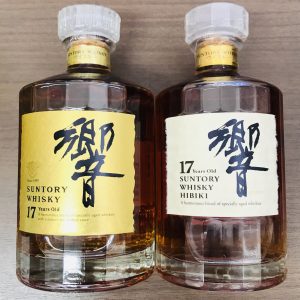 響 17年 2本 ウィスキー ゴールドラベル有り
