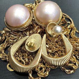 K18 ネックレス ピアス