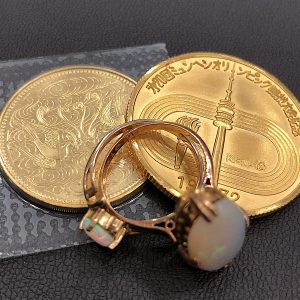 記念金貨 純金コイン K18リング