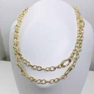 K18　チェーンネックレス