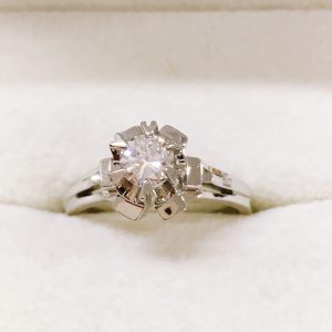 Pt900 ダイヤモンド リング