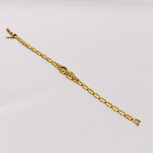 K18 ブレスレット メレダイヤ付