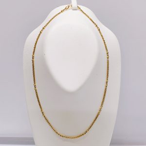 K18 デザインネックレス