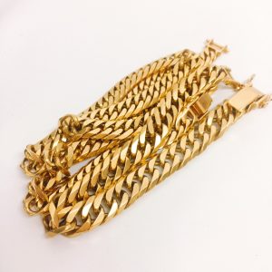 K18 喜平ネックレス ブレスレット セット