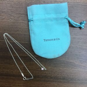 ティファニー バイザヤード ペンダント ネックレス