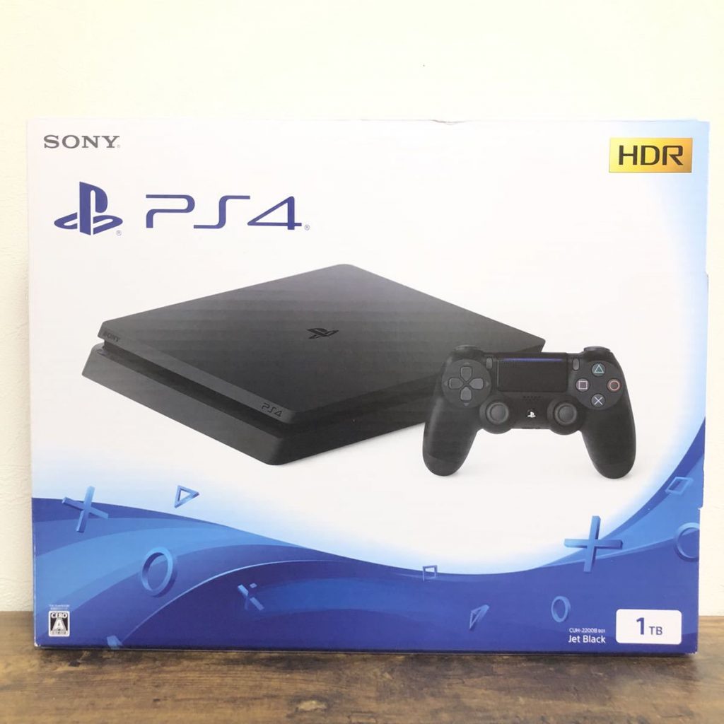 PlayStation4 PS4 本体 CUH-2200B B01 ジェットブラック 黒 1TBの買取 