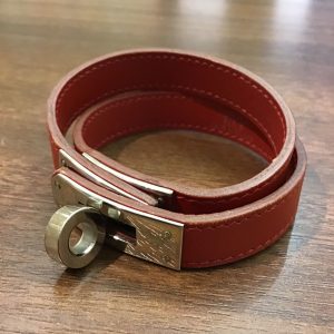 エルメス 2連 ブレスレット ケリー ドゥブルトゥール