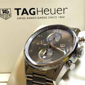 タグホイヤー　カレラ　クロノグラフ　1887　アンスラサイト　CAR2013　腕時計