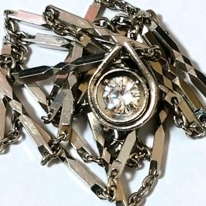 PT900 ダイヤネックレス 0.28ct