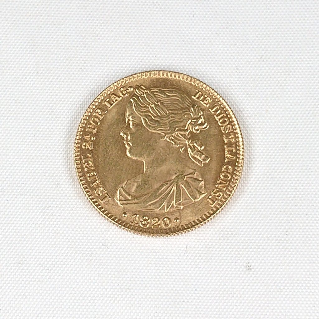 K21.6 スペインイザベル2世金貨