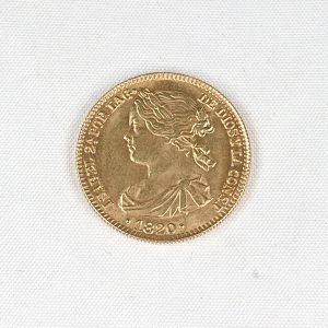 K21.6 スペインイザベル2世金貨