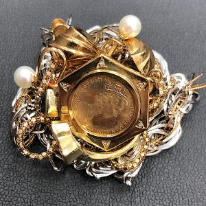 K18 ネックレス リング イヤリング