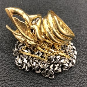 K18ネックレス リング・SV925ネックレス