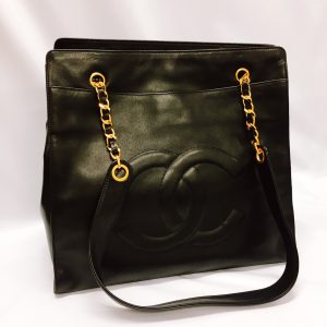 シャネル ココマーク ラムスキン チェーン ショルダーバッグ