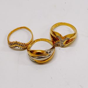 K18/Pt850 リング おまとめ