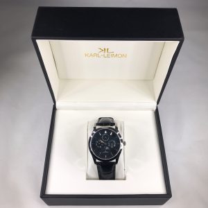 KARL-LEIMON カル レイモン 革ベルト 腕時計