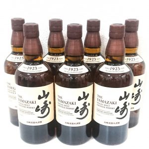 SUNTORY サントリーウイスキー 山崎NV ノンビンテージ 7本