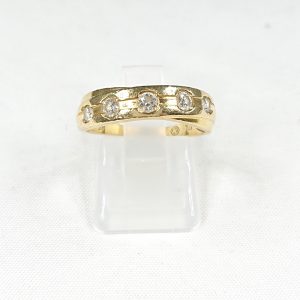 K18 ダイヤモンド(0.30ct)付リング