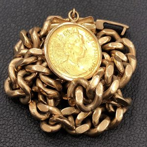 K18喜平ブレスレット・コイン