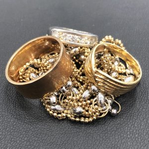 K18 Pt900 リング ネックレス