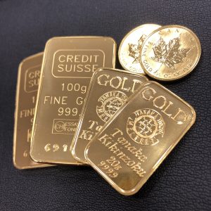 インゴット メイプルリーフ金貨