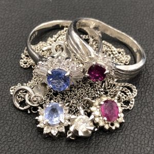 Pt850リング・ネックレス